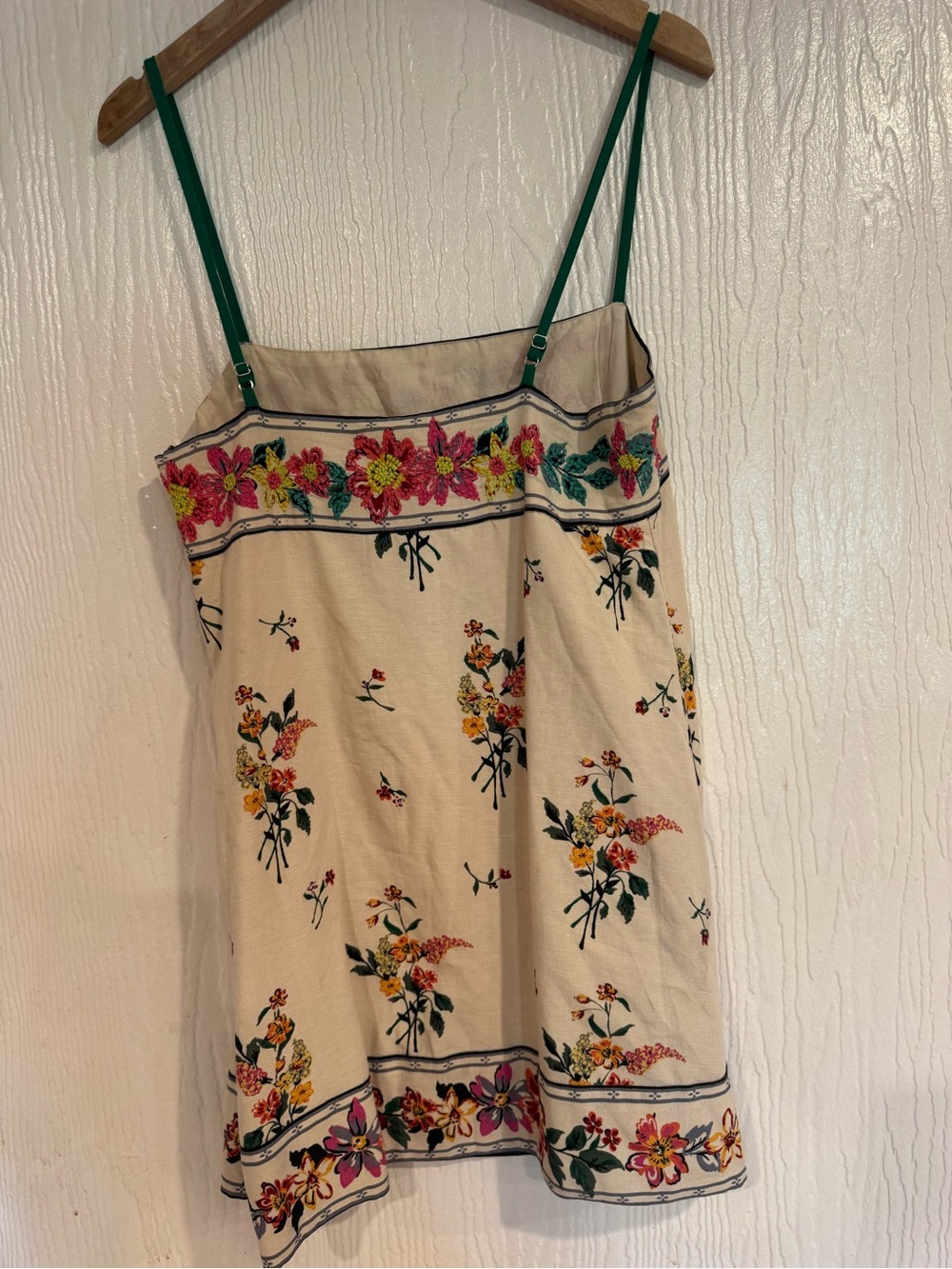 NWT Free People Bali Take Me With You Mini Shift Dress Ivory Size Medium - Picture 5 of 12
